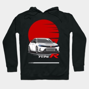 Civic Type R 2023 (White) Hoodie